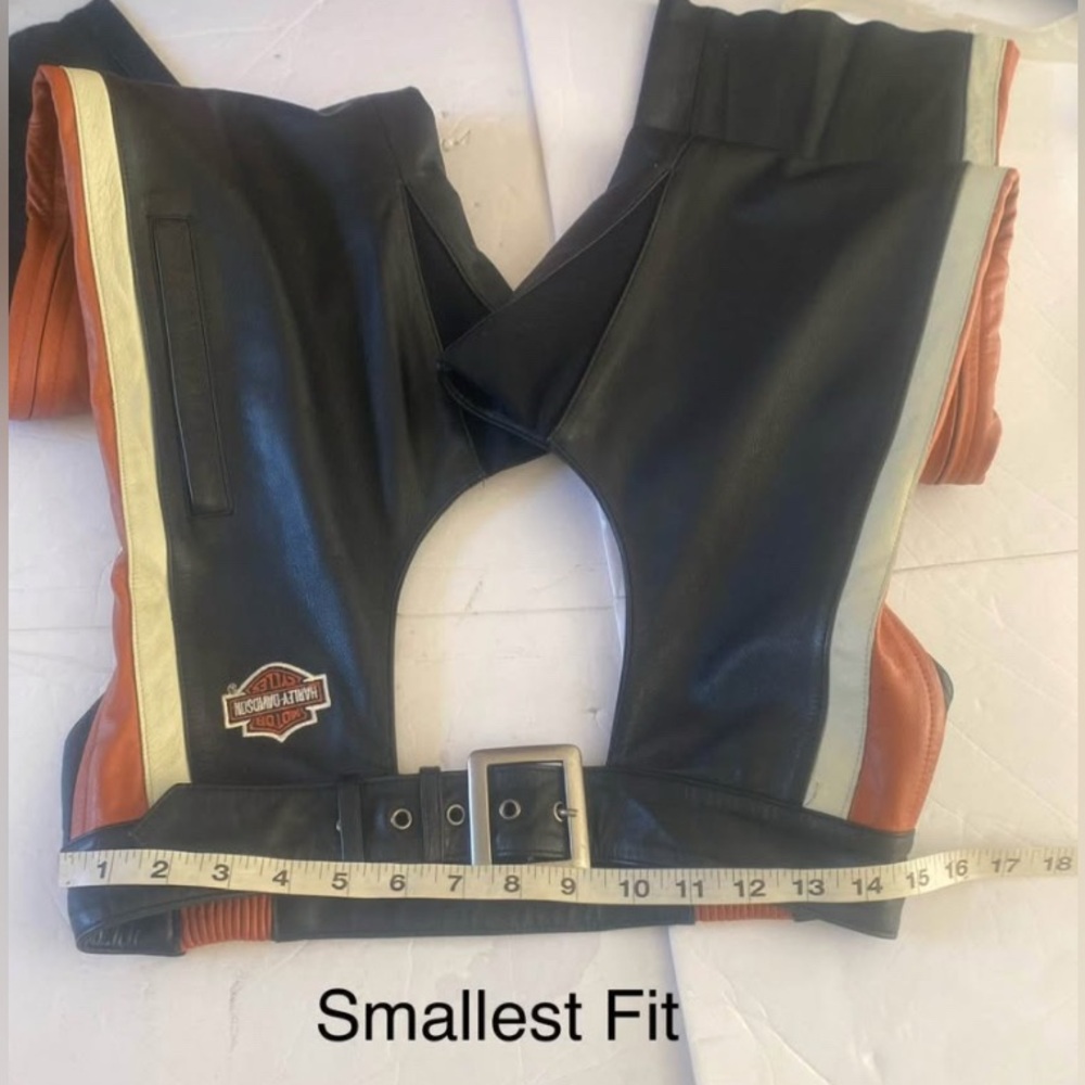 Harley Davidson Ladies NWOT Small Chaps Miss Enthusiasts - Picture 8 of 10